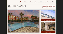 Desktop Screenshot of amalficlearwater.com